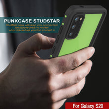Load image into Gallery viewer, Galaxy S20 Waterproof Case PunkCase StudStar Light Green Thin 6.6ft Underwater IP68 ShockProof
