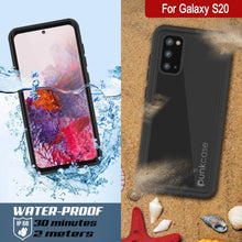 Load image into Gallery viewer, Galaxy S20 Waterproof Case PunkCase StudStar Purple Thin 6.6ft Underwater IP68 Shock/Snow Proof
