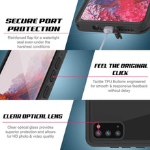 Load image into Gallery viewer, Galaxy S20 Waterproof Case PunkCase StudStar Light Green Thin 6.6ft Underwater IP68 ShockProof
