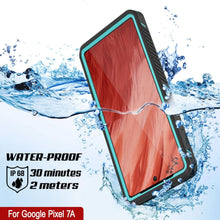 Load image into Gallery viewer, Google Pixel 7a Waterproof IP68 Case, Punkcase [Teal] [Extreme Series] [Slim Fit]
