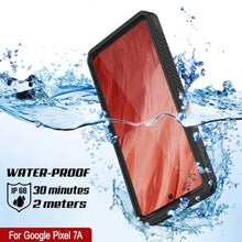 Load image into Gallery viewer, Google Pixel 7a Waterproof IP68 Case, Punkcase [Black] [Extreme Series] [Slim Fit]
