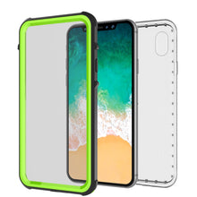 Load image into Gallery viewer, iPhone XS Max Case, PUNKCase [CRYSTAL SERIES] Protective IP68 Certified Cover [Light Green]
