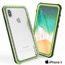 Load image into Gallery viewer, iPhone XS Max Case, PUNKCase [CRYSTAL SERIES] Protective IP68 Certified Cover [Light Green]
