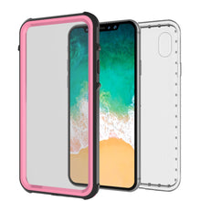 Load image into Gallery viewer, iPhone XS Max Case, PUNKCase [CRYSTAL SERIES] Protective IP68 Certified Cover [Pink]
