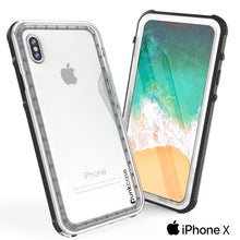 Load image into Gallery viewer, iPhone XS Case, PUNKCase [CRYSTAL SERIES] Protective IP68 Certified, Ultra Slim Fit [White]
