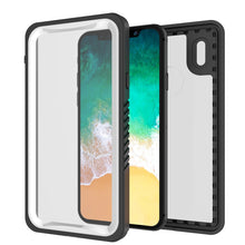 Load image into Gallery viewer, iPhone XS Max Waterproof Case, Punkcase [Extreme Series] Armor Cover W/ Built In Screen Protector [White]
