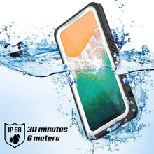 Load image into Gallery viewer, iPhone XS Max Waterproof Case, Punkcase [Extreme Series] Armor Cover W/ Built In Screen Protector [White]
