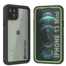 Load image into Gallery viewer, iPhone 13 Mini  Waterproof Case, Punkcase [Extreme Series] Armor Cover W/ Built In Screen Protector [Light Green]
