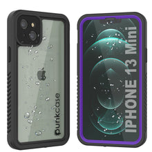 Load image into Gallery viewer, iPhone 13 Mini  Waterproof Case, Punkcase [Extreme Series] Armor Cover W/ Built In Screen Protector [Purple]
