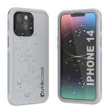 Load image into Gallery viewer, Punkcase iPhone 14 Waterproof Case [Aqua Series] Armor Cover [White]
