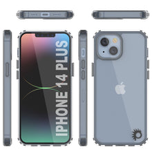Load image into Gallery viewer, iPhone 15 Plus Case Punkcase® LUCID 2.0 Crystal Black Series Series w/ PUNK SHIELD Screen Protector | Ultra Fit
