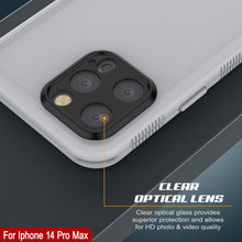 Load image into Gallery viewer, Punkcase iPhone 14 Pro Max Waterproof Case [Aqua Series] Armor Cover [White]
