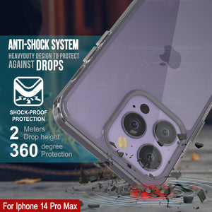 iPhone 15 Pro Max Case Punkcase® LUCID 2.0 Teal Series Series w/ PUNK SHIELD Screen Protector | Ultra Fit