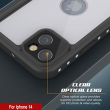 Load image into Gallery viewer, iPhone 14 Waterproof IP68 Case, Punkcase [White] [StudStar Series] [Slim Fit] [Dirtproof]
