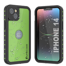 Load image into Gallery viewer, iPhone 14 Waterproof IP68 Case, Punkcase [Light green] [StudStar Series] [Slim Fit] [Dirtproof]
