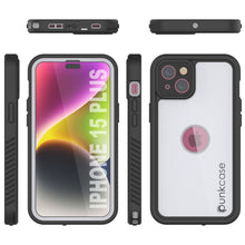 Load image into Gallery viewer, iPhone 15 Plus Waterproof IP68 Case, Punkcase [White] [StudStar Series] [Slim Fit] [Dirtproof]
