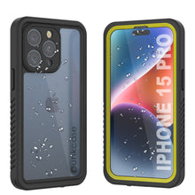 Load image into Gallery viewer, iPhone 15 Pro Waterproof Case, Punkcase [Extreme Series] Armor Cover W/ Built In Screen Protector [Yellow]

