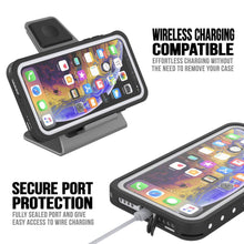 Load image into Gallery viewer, iPhone 11 Pro Max Waterproof IP68 Case, Punkcase [White] [StudStar Series] [Slim Fit] [Dirtproof]
