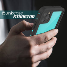 Load image into Gallery viewer, iPhone 11 Pro Waterproof IP68 Case, Punkcase [Teal] [StudStar Series] [Slim Fit]
