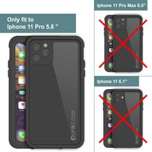 Load image into Gallery viewer, iPhone 11 Pro Max Waterproof IP68 Case, Punkcase [Black] [StudStar Series] [Slim Fit]
