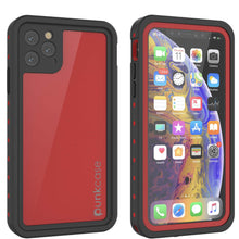 Load image into Gallery viewer, iPhone 11 Pro Waterproof IP68 Case, Punkcase [Red] [StudStar Series] [Slim Fit]
