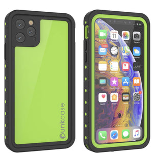 iPhone 11 Pro Waterproof IP68 Case, Punkcase [Light green] [StudStar Series] [Slim Fit] [Dirtproof]