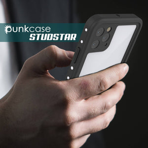 iPhone 11 Pro Waterproof IP68 Case, Punkcase [White] [StudStar Series] [Slim Fit] [Dirtproof]