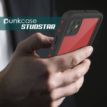 Load image into Gallery viewer, iPhone 11 Pro Max Waterproof IP68 Case, Punkcase [Red] [StudStar Series] [Slim Fit]
