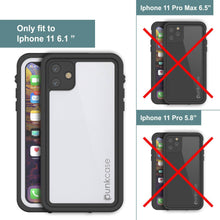 Load image into Gallery viewer, iPhone 11 Waterproof IP68 Case, Punkcase [White] [StudStar Series] [Slim Fit] [Dirtproof]

