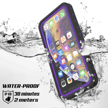 Load image into Gallery viewer, iPhone 11 Waterproof IP68 Case, Punkcase [Purple] [StudStar Series] [Slim Fit] [Dirtproof]
