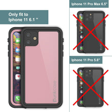 Load image into Gallery viewer, iPhone 11 Waterproof IP68 Case, Punkcase [Pink] [StudStar Series] [Slim Fit] [Dirtproof]
