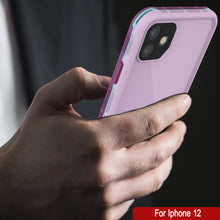 Load image into Gallery viewer, Punkcase iPhone 12 Waterproof Case [Aqua Series] Armor Cover [Purple]
