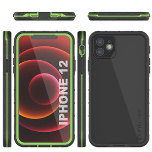 Punkcase iPhone 13 Waterproof Case [Aqua Series] Armor Cover [Black]