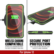 Load image into Gallery viewer, Punkcase iPhone 13 Waterproof Case [Aqua Series] Armor Cover [Black]
