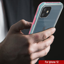 Load image into Gallery viewer, Punkcase iPhone 13 Waterproof Case [Aqua Series] Armor Cover [Clear Pink] [Clear Back]
