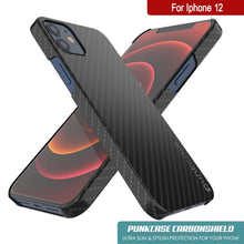 Load image into Gallery viewer, iPhone 12 Mini Case, Punkcase CarbonShield, Heavy Duty &amp; Ultra Thin 2 Piece Dual Layer [shockproof]
