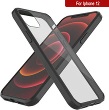 Load image into Gallery viewer, iPhone 12 Case Punkcase® LUCID 2.0 Black Series w/ PUNK SHIELD Screen Protector | Ultra Fit

