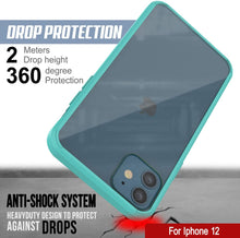 Load image into Gallery viewer, iPhone 13 Case Punkcase® LUCID 2.0 Teal Series w/ PUNK SHIELD Screen Protector | Ultra Fit
