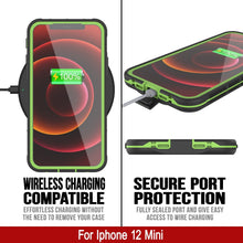 Load image into Gallery viewer, Punkcase iPhone 13 Mini Waterproof Case [Aqua Series] Armor Cover [Black]
