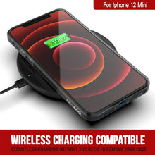 Load image into Gallery viewer, iPhone 12 Mini Case Punkcase® LUCID 2.0 Crystal Black Series w/ PUNK SHIELD Screen Protector | Ultra Fit
