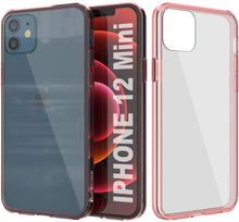 Load image into Gallery viewer, iPhone 12 Mini Case Punkcase® LUCID 2.0 Crystal Pink Series w/ PUNK SHIELD Screen Protector | Ultra Fit
