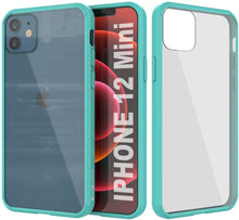 Load image into Gallery viewer, iPhone 13 Mini Case Punkcase® LUCID 2.0 Teal Series w/ PUNK SHIELD Screen Protector | Ultra Fit
