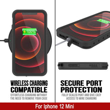 Load image into Gallery viewer, iPhone 12 Mini Waterproof IP68 Case, Punkcase [Clear] [StudStar Series] [Slim Fit] [Dirtproof]
