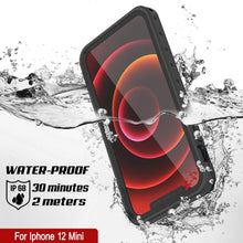 Load image into Gallery viewer, iPhone 12 Mini Waterproof IP68 Case, Punkcase [Clear] [StudStar Series] [Slim Fit] [Dirtproof]

