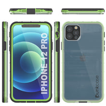 Load image into Gallery viewer, Punkcase iPhone 12 Pro Waterproof Case [Aqua Series] Armor Cover [Clear Black] [Clear Back]
