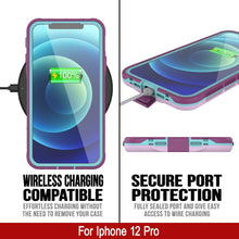 Load image into Gallery viewer, Punkcase iPhone 13 Pro Waterproof Case [Aqua Series] Armor Cover [Blue]
