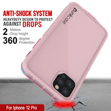 Load image into Gallery viewer, Punkcase iPhone 12 Pro Waterproof Case [Aqua Series] Armor Cover [Pink]
