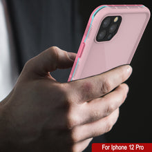 Load image into Gallery viewer, Punkcase iPhone 12 Pro Waterproof Case [Aqua Series] Armor Cover [Pink]
