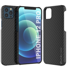 Load image into Gallery viewer, iPhone 12 Pro Case, Punkcase CarbonShield, Heavy Duty &amp; Ultra Thin 2 Piece Dual Layer [shockproof]
