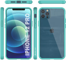 Load image into Gallery viewer, iPhone 12 Pro Case Punkcase® LUCID 2.0 Teal Series w/ PUNK SHIELD Screen Protector | Ultra Fit
